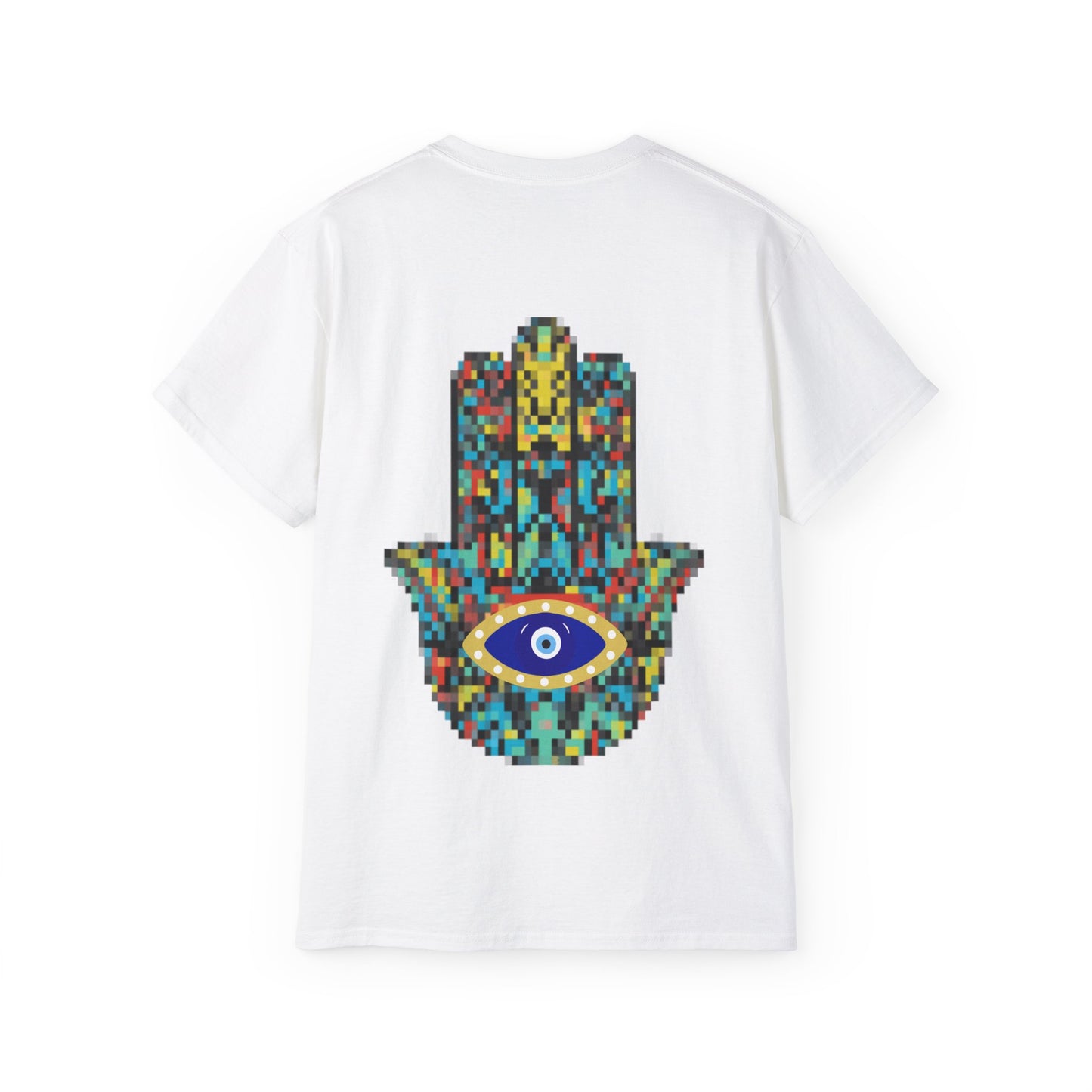 EVIL EYE TEE 'PIXELS'