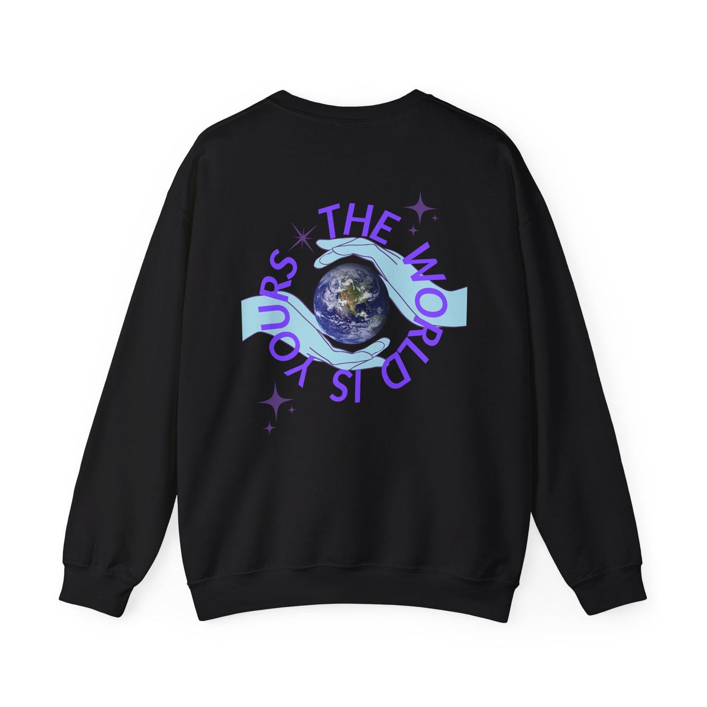 THE WORLD IS YOURS HEAVY BLEND CREWNECK
