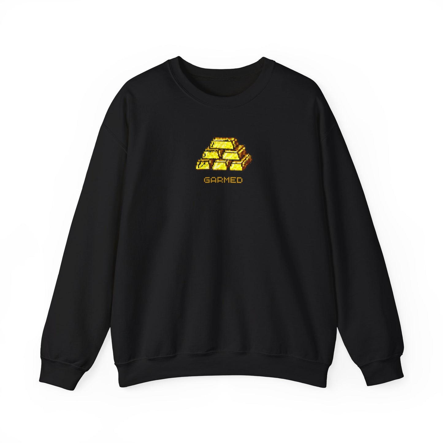 GOLD BARS 'PIXELS' HEAVY BLEND CREWNECK